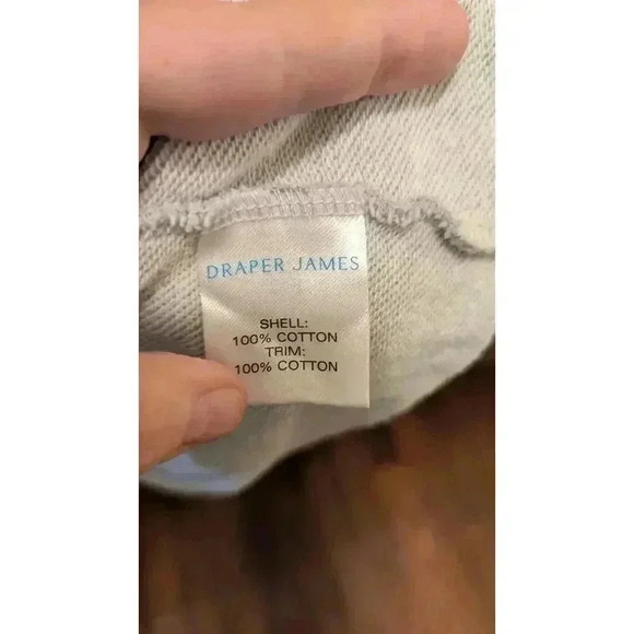 Women's long sweatshirt dress w/ puffed sleeves & small heart print detail XL - Picture 4 of 7